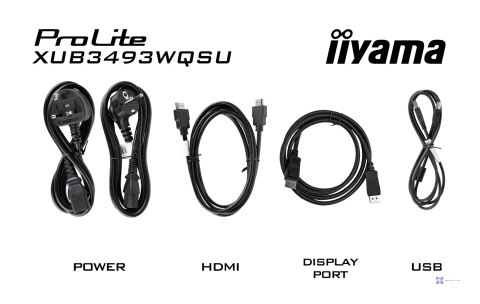 MONITOR IIYAMA LED 34" XUB3493WQSU-B6 120Hz