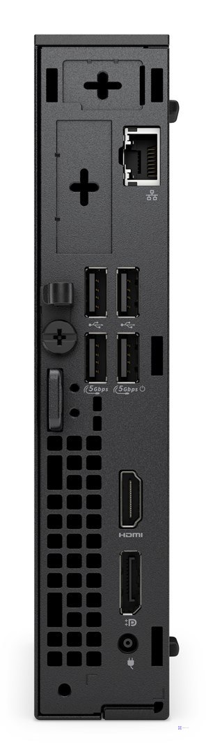 Dell Pro Micro QCM1255 Ryzen 5 Pro 8600GE 16GB DDR4 4800 SSD512 Radeon 760M WLAN + BT TPM W11Pro 3Y Pro Support