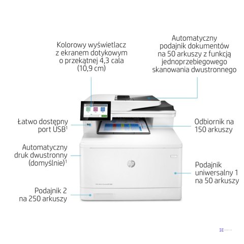 Drukarka HP Color LaserJet Enterprise M480f