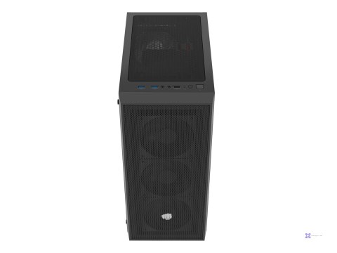 FURY OBUDOWA SHOBO SH8F MIDI TOWER Z OKNEM CZARNA