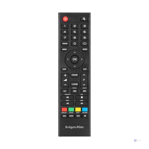 KRUGER&MATZ TELEWIZOR 24" HD 230/12V DVB-T2 H.265 HEVC KM0224-T1