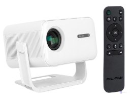 Projektor przenośny BLOW AndroidTV FullHD MaxView biały