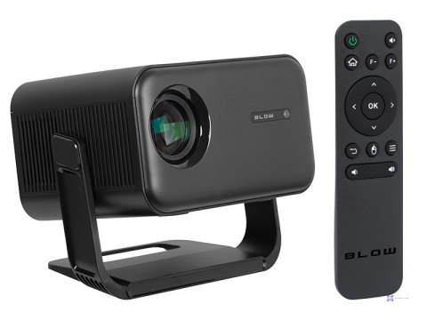 Projektor przenośny BLOW AndroidTV FullHD MaxView czarny