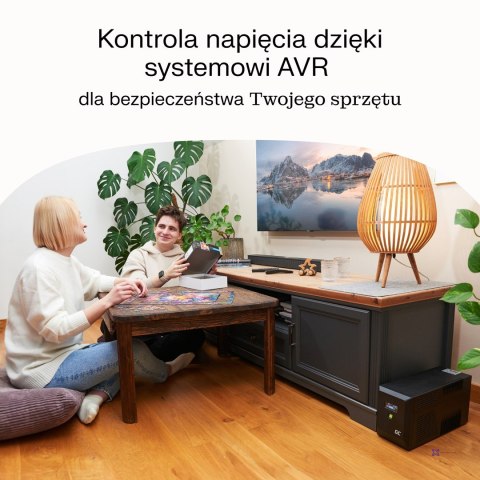 GREEN CELL UPS POWERPROOF 1050W/1500VA CZYSTA SINUSOIDA