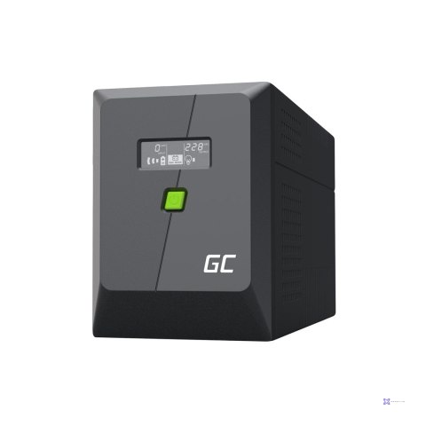 GREEN CELL UPS POWERPROOF 1050W/1500VA CZYSTA SINUSOIDA