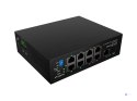 LANBERG SWITCH LIGHT INDUSTRIAL POE 4XBT 4XAT SFP+ETH DIN NIEZARZĄDZALNY FAST ETHERNET
