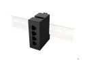 LANBERG SWITCH POE EXTENDER 1XIN 3XOUT 100MB FAST ETHERNET DIN RAIL 30W