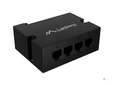 LANBERG SWITCH POE EXTENDER 1XIN 3XOUT 1GB ETHERNET DIN RAIL 90W