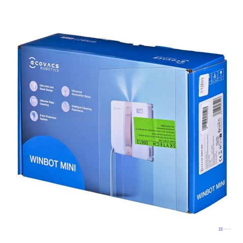 Robot do mycia okien Ecovacs Winbot Mini (biały) (OUTLET)