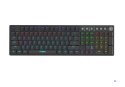 KLAWIATURA I-BOX AURORA K-6 RGB, MECHANICZNA, RED SWITCH, LOW PROFILE GAMING