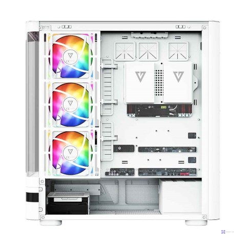 MODECOM OBUDOWA VOLCANO AQ 100 ARGB MIDI BIAŁA