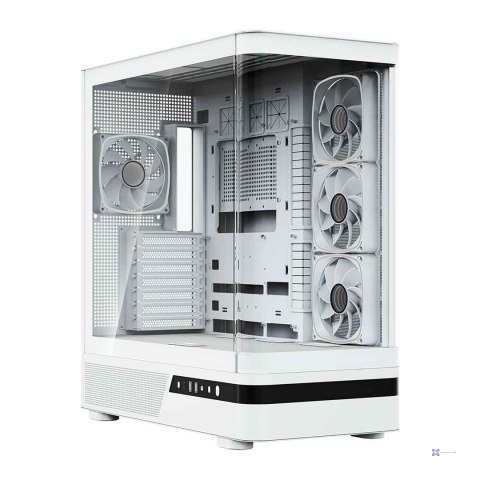 MODECOM OBUDOWA VOLCANO AQ 100 ARGB MIDI BIAŁA