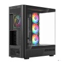 MODECOM OBUDOWA VOLCANO AQ 100 ARGB MIDI CZARNA