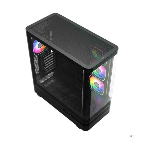 MODECOM OBUDOWA VOLCANO AQ 100 ARGB MIDI CZARNA