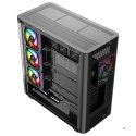 MODECOM OBUDOWA VOLCANO AQ 100 ARGB MIDI CZARNA