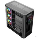 MODECOM OBUDOWA VOLCANO AQ 200 ARGB MIDI CZARNA