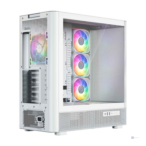 MODECOM OBUDOWA VOLCANO AQ 300 ARGB MIDI BIAŁA