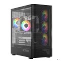 MODECOM OBUDOWA VOLCANO AQ 300 ARGB MIDI CZARNA