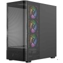 MODECOM OBUDOWA VOLCANO AQ 300 ARGB MIDI CZARNA