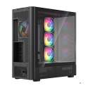 MODECOM OBUDOWA VOLCANO AQ 300 ARGB MIDI CZARNA