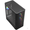 MODECOM OBUDOWA VOLCANO AQ 300 ARGB MIDI CZARNA