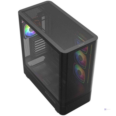 MODECOM OBUDOWA VOLCANO AQ 300 ARGB MIDI CZARNA