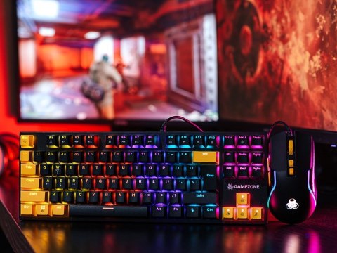 TRACER GAMEZONE ZESTAW KLAWIATURA+MYSZ HORNET87 USB