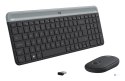 Wireless Keyboard and Mouse Combo MK470 GRAPHITE