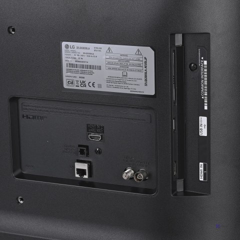 Telewizor LG 32LQ63006LA LED 32'' Full HD WebOS 6.0 Dolby Digital DVB-T2 Czarny (WYPRZEDAŻ)