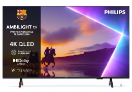 Telewizor Philips 43PUS8510/12 QLED 43'' 4K Ultra HD Titan OS Dolby Atmos Ambilight DVB-T2 Czarny (OUTLET)
