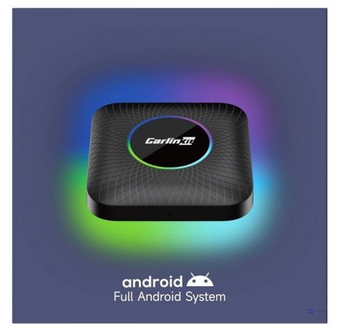 Adapter CARLINKIT TBOX Ambient 8GB+128GB Android 13- 8G/128G Carplay I Android Auto czarny (OUTLET)