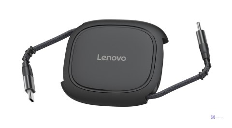Kabel zwijany Lenovo GX91V57058 240W USB-C czarny