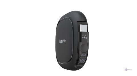 Kabel zwijany Lenovo GX91V57058 240W USB-C czarny