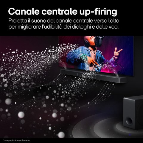 Soundbar LG S95TR 9.1.5 kan. 810W Bluetooth 5.1 Dolby Atmos Czarny (OUTLET)