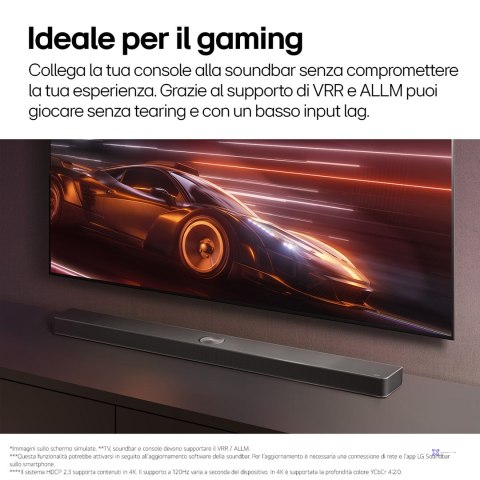 Soundbar LG S95TR 9.1.5 kan. 810W Bluetooth 5.1 Dolby Atmos Czarny (OUTLET)