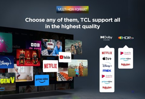Telewizor TCL 43P7K QLED 43" 4K Ultra HD Google TV Dolby Atmos DVB-T2 Metaliczny (OUTLET)