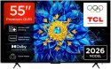 Telewizor TCL 55P8L QLED 55" 4K Ultra HD 144Hz Google TV Dolby Atmos Czarny (OUTLET)