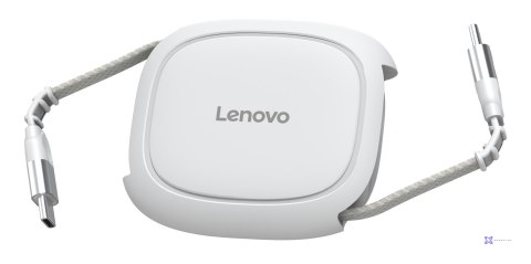 Kabel zwijany Lenovo GX91V57059 240W USB-C biały