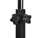 MACLEAN MOBILNE BIURKO/STAND NA LAPTOP, CZARNE, REGULACJA WYSOKOŚC 59-89CM, MAX. 30KG MC-121 B