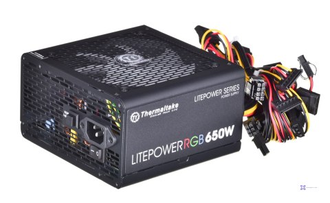 Zasilacz Thermaltake Litepower RGB PS-LTP-0650NHSANE-1 (650 W; Aktywne; 120 mm)