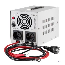 Zasilacz awaryjny KEMOT PROsinus-1000 przetwornica z czystym przebiegiem sinusoidalnym i funkcją ładowania 12V 230V 1000VA/700W