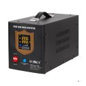 Zasilacz awaryjny KEMOT PROsinus-1000 przetwornica z czystym przebiegiem sinusoidalnym i funkcją ładowania 12V 230V 1000VA/700W 