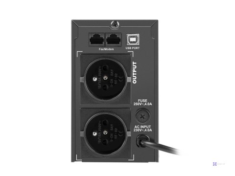 UPS ARMAC OFFICE LINE-INT 2X 230V PL O/650E/LCD