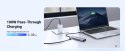 Ugreen Adapter HUB CM511 USB-C do HDMI, 3x USB-A 3.0, SD/TF