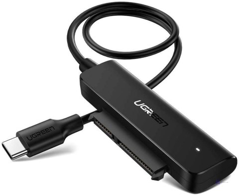 Ugreen Adapter USB-C 3.0 Do Dysku SATA 2.5 50cm Srebrny AV144