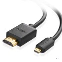 Ugreen Kabel Micro HDMI - HDMI 4K 3D 3m Czarny