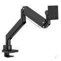 MACLEAN UCHWYT BIURKOWY DO MONITORA LCD 17-57", 27KG, VESA MAX 200X200 PODWÓJNE RAMIĘ MC-968