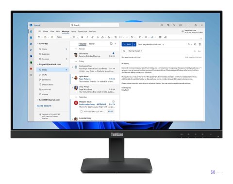 Monitor Lenovo ThinkVision 23,8" S24-4E (64B5KAT1EU)