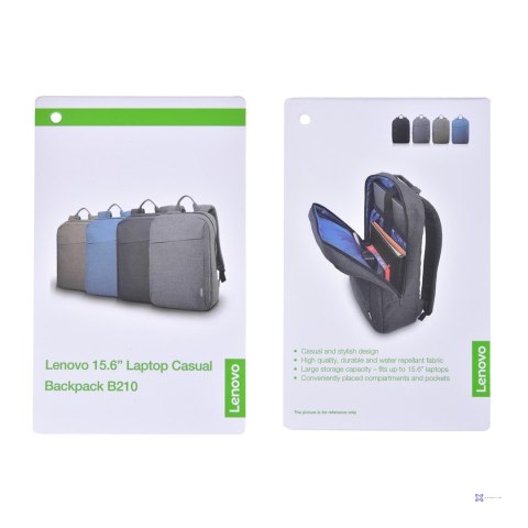 Plecak Lenovo 15.6" Laptop Casual Backpack B210 Zielony (GX40Q17228)