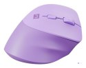MYSZ WERTYKALNA NATEC CRAKE 2 BEZPRZEWODOWA 2400DPI BLUETOOTH 5.2 + 2.4GHZ PURE LAVENDER